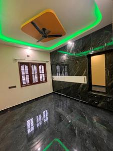 Bedroom Image of 850 Sq.ft 2 BHK Builder Floor for rent in Kithaganur Colony Bengaluru for Rs. 18000