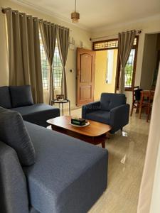 Hall Image of 1200 Sq.ft 1 BHK Penthouse for rent in Cox Town Bengaluru for Rs. 50000