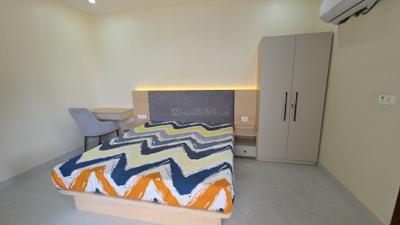 Bedroom Image of 650 Sq.ft 1 BHK Apartment / Flat for rent in Karolan Ka Barh Jaipur for Rs. 20000