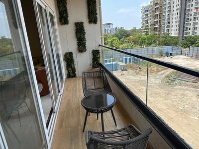 Balcony Image of 1460 Sq.ft 3 BHK Apartment / Flat for sale in Chandrarang Wisdom Park, Pimpri Pune for Rs. 13800000