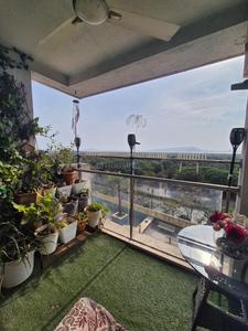 Balcony Image of 1545 Sq.ft 2.5 BHK Apartment / Flat for sale in  Palm Beach Society, Nerul Navi Mumbai for Rs. 62500000