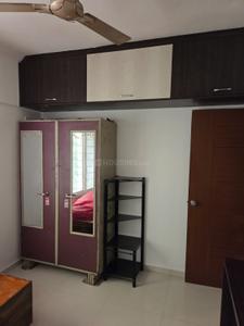 Bedroom Image of 865 Sq.ft 2 BHK Apartment / Flat for rent in GK Developer Dwarka Sai, Rahatani Pune for Rs. 35000