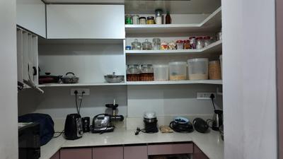 Kitchen Image of 2150 Sq.ft 3 BHK Apartment / Flat for sale in Creative Udaya Cresent, Shilpa Hills Hyderabad for Rs. 26500000