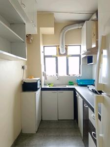 Kitchen Image of 1280 Sq.ft 3 BHK Apartment / Flat for rent in Primarc Southwinds, Rajpur Kolkata for Rs. 28000