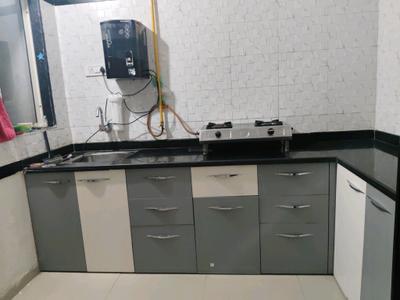 Kitchen Image of 2050 Sq.ft 3 BHK Apartment / Flat for rent in Indraprasth Greens, Shyamal Ahmedabad for Rs. 70000