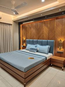 Bedroom Image of 1350 Sq.ft 3 BHK Apartment / Flat for sale in Darshanam Twin Tower, Atladara Vadodara for Rs. 6058000