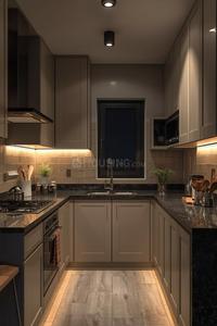 Kitchen Image of 1500 Sq.ft 3 BHK Apartment / Flat for rent in Kuriachira Thrissur for Rs. 25000