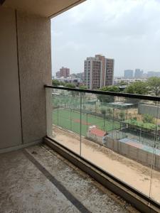 Balcony Image of 1144 Sq.ft 3 BHK Apartment / Flat for sale in Radhe Imperial Sky, Raysan Gandhinagar for Rs. 9000000