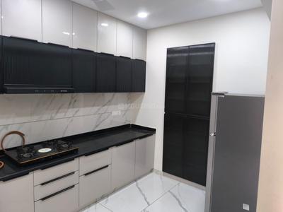 Kitchen Image of 2500 Sq.ft 3 BHK Apartment / Flat for rent in V V Akshat Paradise, Sargasan Gandhinagar for Rs. 60000