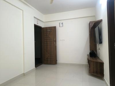 Living Room Image of 650 Sq.ft 1 BHK Apartment / Flat for rent in Munnekollal Bengaluru for Rs. 24999