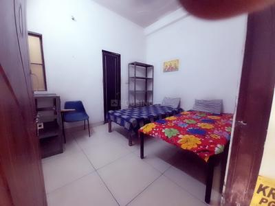 Bedroom Image of KRC PG  in Nirman Nagar, Jaipur