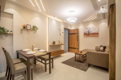Hall Image of 710 Sq.ft 2 BHK Apartment / Flat for sale in Romell Orbis, Jogeshwari East Mumbai for Rs. 17500000