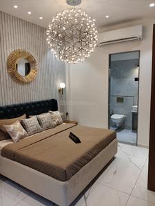 Bedroom Image of 1150 Sq.ft 3 BHK Apartment / Flat for sale in Courtyard Regalia Phase I, Bhayli Vadodara for Rs. 7200000