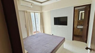Bedroom Image of 750 Sq.ft 2 BHK Apartment / Flat for rent in Lodha Amara, Kolshet Thane for Rs. 55000