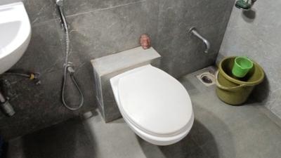 Bathroom Image of 820 Sq.ft 2 BHK Apartment / Flat for sale in Shaligram Prime, South Bopal Ahmedabad for Rs. 8000000
