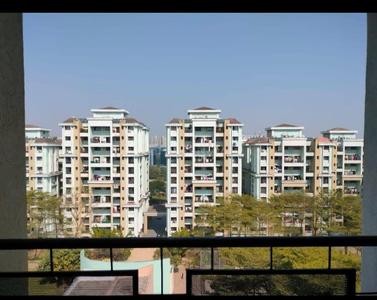 Balcony Image of 900 Sq.ft 2 BHK Apartment / Flat for rent in Magarpatta Iris, Magarpatta City Pune for Rs. 40000
