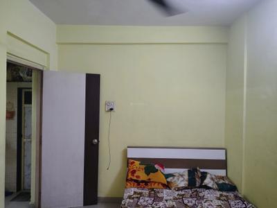 Bedroom Image of 700 Sq.ft 1 BHK Apartment / Flat for rent in Sahil Pride Residency Daffodil, Kasarvadavali Thane for Rs. 16444