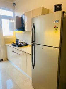 Kitchen Image of 1350 Sq.ft 3 BHK Apartment / Flat for sale in KCB Orchid Premiire, Ramgarh Bhudda Zirakpur for Rs. 8000000