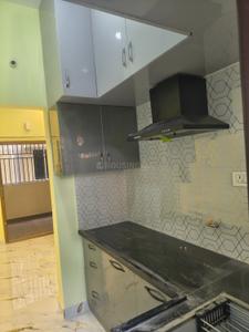 Kitchen Image of 600 Sq.ft 1 BHK Apartment / Flat for rent in R.K. Hegde Nagar Bengaluru for Rs. 18000