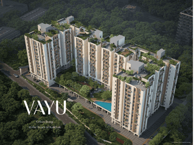 Image of 1152 Sq.ft 3 BHK Apartment / Flat for sale in Vayu, Kaikhali, Kolkata for Rs. 11900000