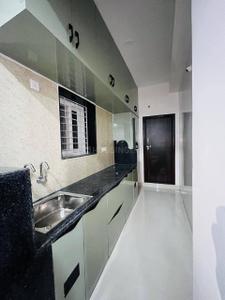 Kitchen Image of 800 Sq.ft 1 BHK Apartment / Flat for rent in Gachibowli Hyderabad for Rs. 24000