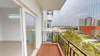 Balcony Image of 1549 Sq.ft 3 BHK Apartment / Flat for sale in Candeur Rise, Varthur Bengaluru for Rs. 14800000