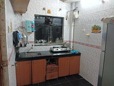 Kitchen Image of 1000 Sq.ft 2 BHK Duplex for sale in Vashi Navi Mumbai for Rs. 17500000