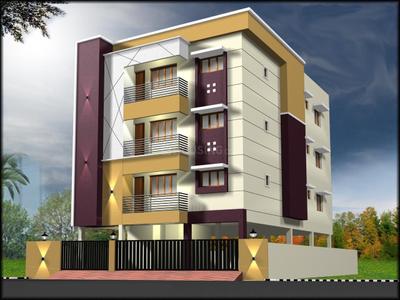Image of 927 Sq.ft 2 BHK Apartment / Flat for sale in Kolathur, Chennai for Rs. 7500000
