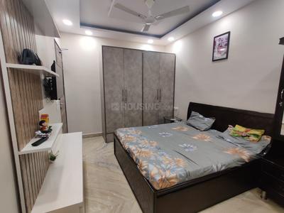 Bedroom Image of 500 Sq.ft 1 BHK Builder Floor for rent in Ramesh Nagar New Delhi for Rs. 24500