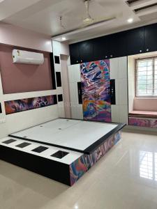 Bedroom Image of 1700 Sq.ft 3 BHK Apartment / Flat for rent in Technopolis Solitaire Harmony, Hitech City Hyderabad for Rs. 58000