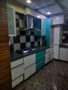 Kitchen Image of 500 Sq.ft 1.5 BHK Builder Floor for rent in Sector 6 Rohini New Delhi for Rs. 18000