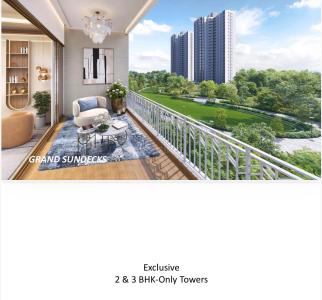 Balcony Image of 1100 Sq.ft 3 BHK Apartment / Flat for sale in Lodha Belvedere D, Dombivli East Thane for Rs. 11000000