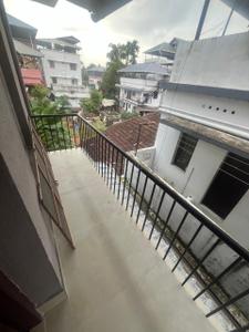 Balcony Image of 1150 Sq.ft 3 BHK Apartment / Flat for rent in Thevara Kochi for Rs. 25000
