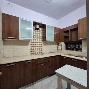 Kitchen Image of 600 Sq.ft 1 BHK Apartment / Flat for sale in DDA Om Apartment, Sector 14 Dwarka New Delhi for Rs. 9500000
