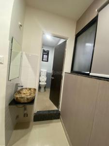 Kitchen Image of 950 Sq.ft 1 BHK Apartment / Flat for rent in Praful Ved Heights, Dharampeth Nagpur for Rs. 16000