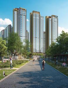 Image of 880 Sq.ft 2 BHK Apartment / Flat for sale in Kalpataru Parkcity, Thane West, Thane for Rs. 10500000