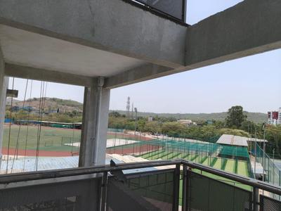 Balcony Image of 1717 Sq.ft 3 BHK Apartment / Flat for sale in Goel Ganga Legend Building A1, Bavdhan Pune for Rs. 20000000