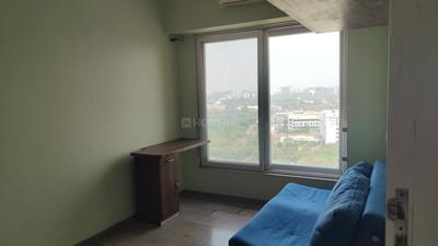 Bedroom Image of 1200 Sq.ft 2.5 BHK Apartment / Flat for sale in Kanakia Paris, Bandra East Mumbai for Rs. 35000000
