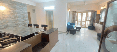 Living Room Image of 1495 Sq.ft 3 BHK Apartment / Flat for sale in Space Clubtown Enclave, Chinar Park Kolkata for Rs. 13500000