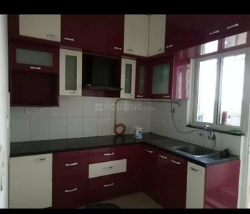 Kitchen Image of 1200 Sq.ft 2 BHK Apartment / Flat for rent in SNN Raj Serenity Phase 2, Akshayanagar Bengaluru for Rs. 36000