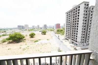 Balcony Image of 1854 Sq.ft 3 BHK Apartment / Flat for sale in Vaishno Devi Circle Ahmedabad for Rs. 7000000