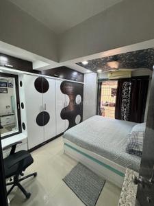 Bedroom Image of 1234 Sq.ft 2 BHK Apartment / Flat for rent in National Sicily Marvel, Kopar Khairane Navi Mumbai for Rs. 54000
