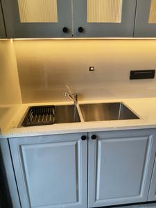 Kitchen Image of 2400 Sq.ft 3 BHK Builder Floor for rent in Sector 46 Gurgaon for Rs. 110000