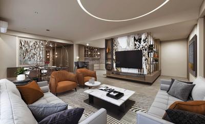 Hall Image of 3861 Sq.ft 4 BHK Apartment / Flat for sale in The Empiirean, Vaishno Devi Circle Ahmedabad for Rs. 24500000