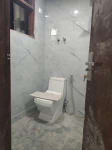 Bedroom One Image of 1000 Sq.ft 3 BHK Builder Floor for sale in Khanpur New Delhi for Rs. 6900000