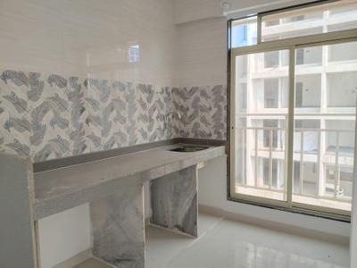 Kitchen Image of 450 Sq.ft 1 RK Apartment / Flat for sale in Pushpak Nagar Navi Mumbai for Rs. 2725000