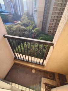 Balcony Image of 550 Sq.ft 1 BHK Apartment / Flat for sale in Raunak Residency, Thane West Thane for Rs. 8500000