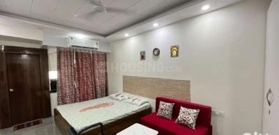 Bedroom Image of 500 Sq.ft 1 BHK Builder Floor for rent in Moti Nagar New Delhi for Rs. 25000