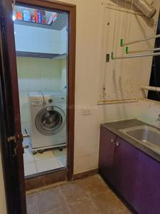 Kitchen Image of 650 Sq.ft 1 BHK Builder Floor for rent in Whitefield Bengaluru for Rs. 22000