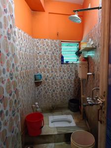 Bathroom Image of 640 Sq.ft 2 BHK Builder Floor for sale in Mukundapur Kolkata for Rs. 2400000